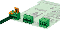 Клеммы для печатных плат для силовых электронных устройств с шагом от 5,0 до 15,0 мм (COMBICON power) Phoenix Contact